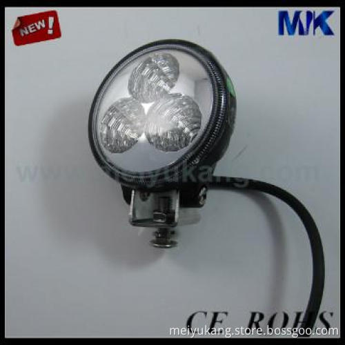 2013 new car work light 9w round nissan head lamp 12v